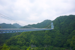 竜神大橋〜本州一の大吊橋〜